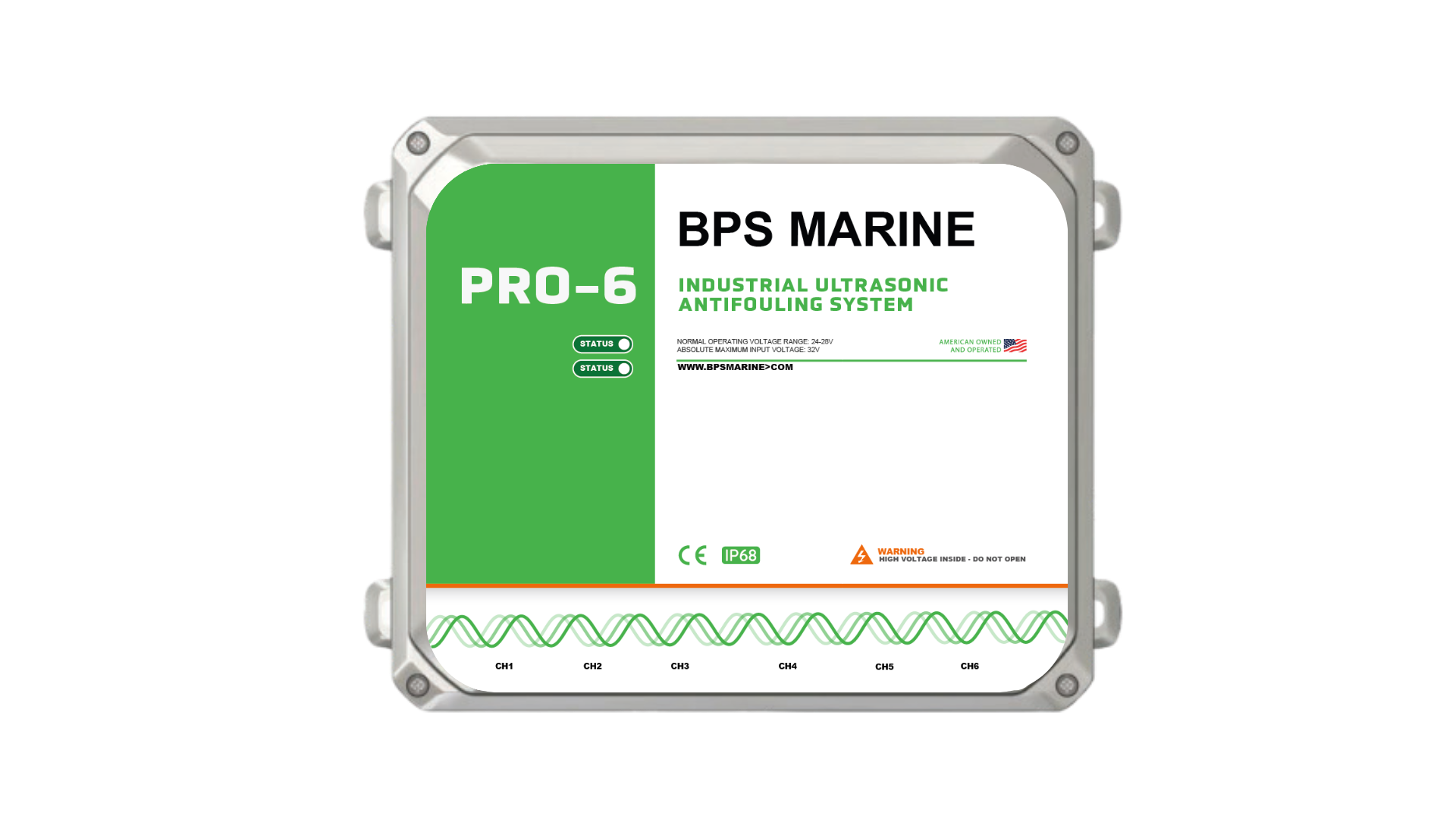 PRO-6 24V Ultrasonic Antifouling System