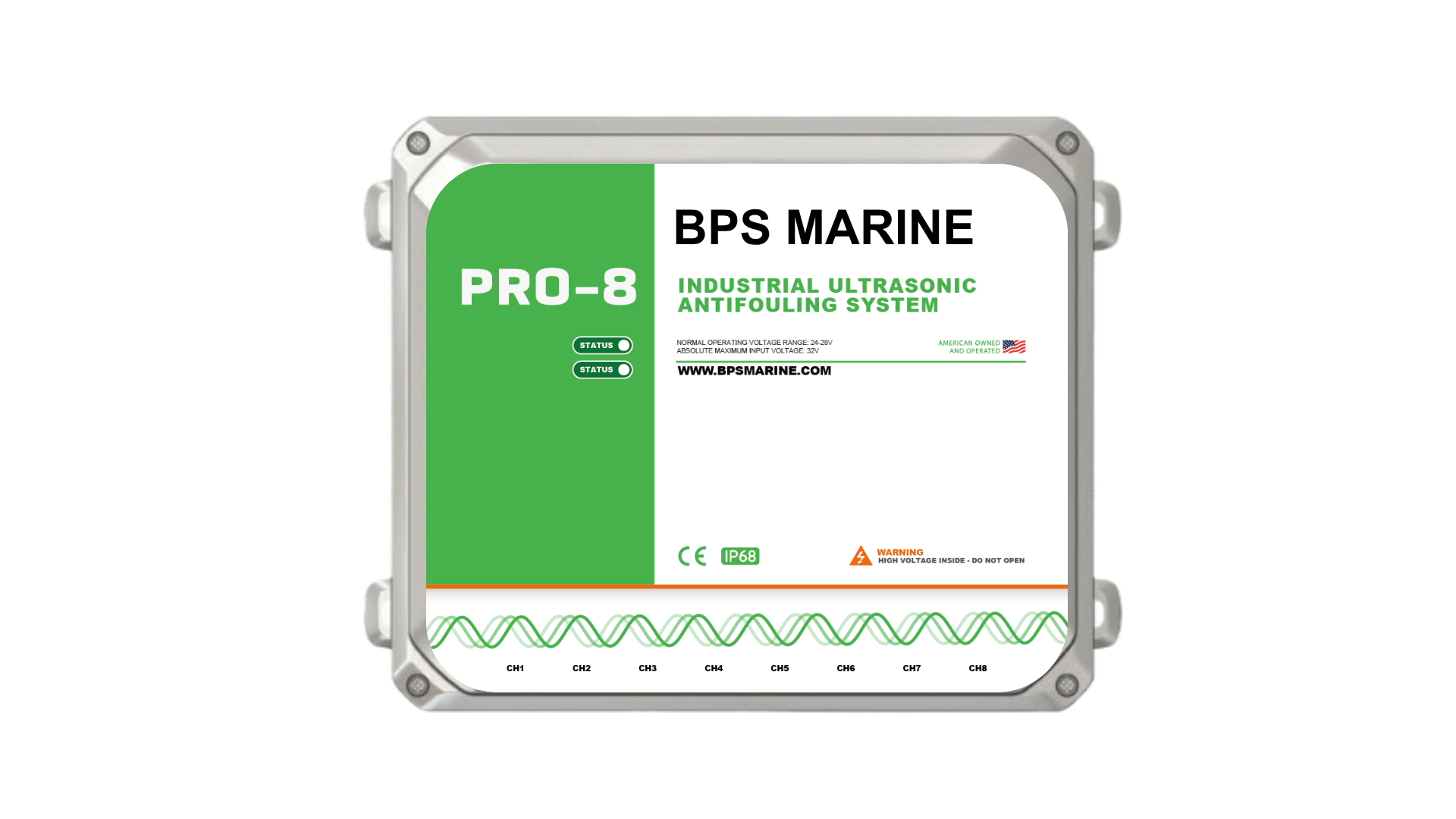 PRO-8 24V Ultrasonic Antifouling System