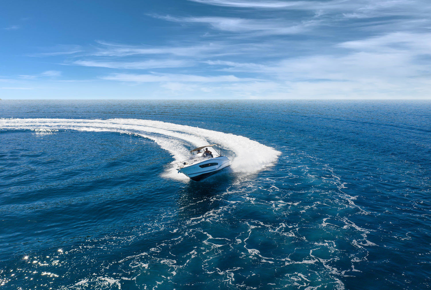 Boat driving 