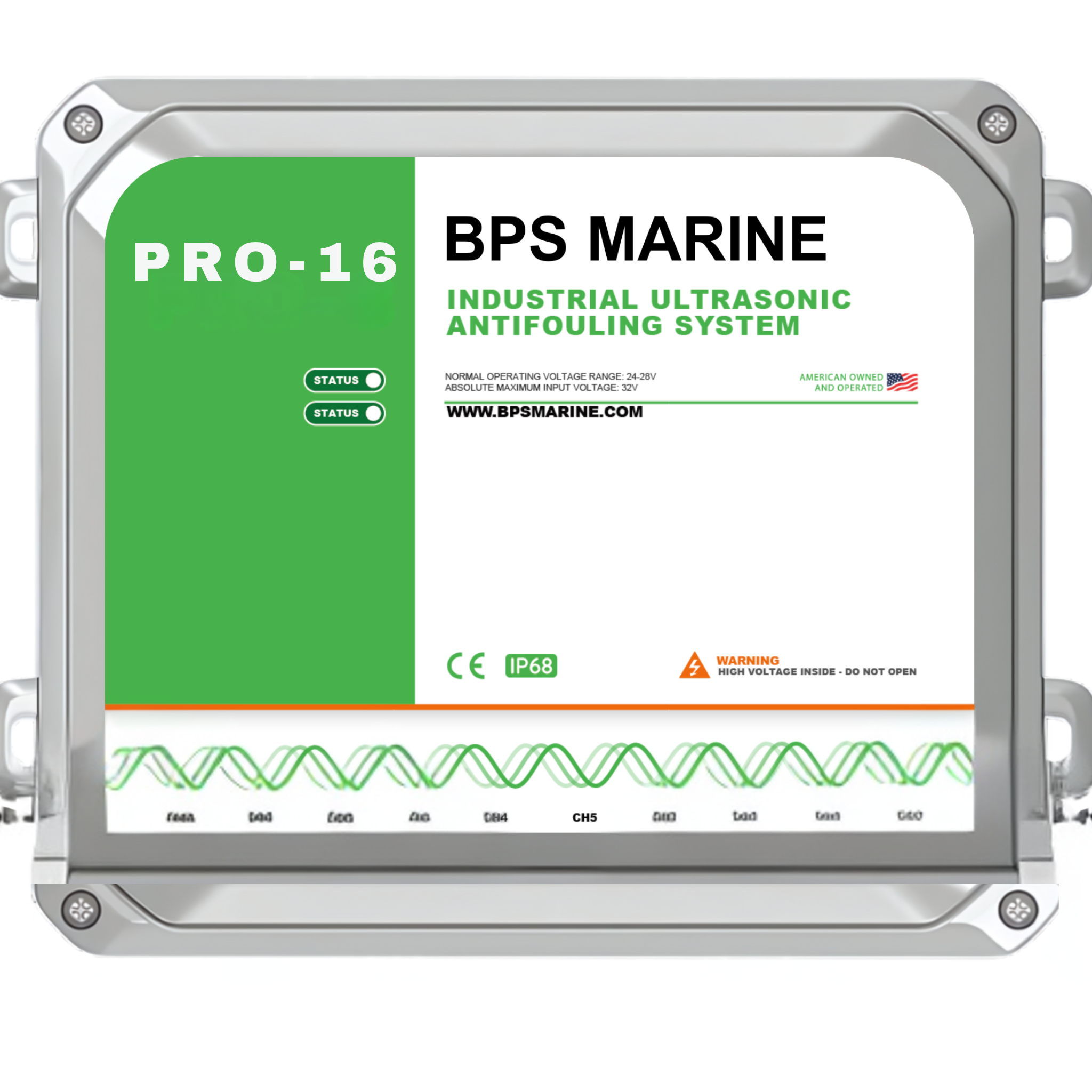PRO-16 Ultrasonic Antifouling System