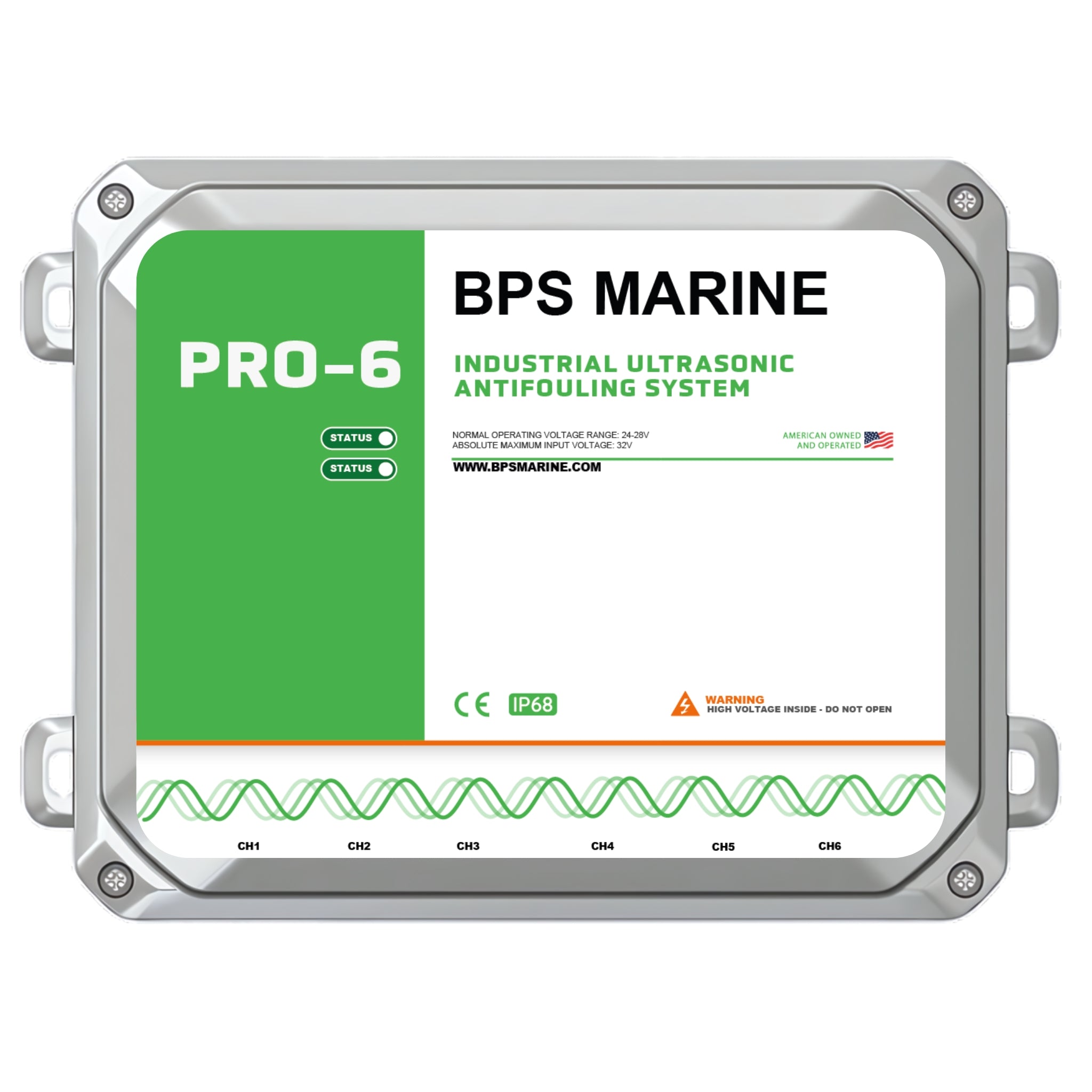 PRO-6 24V Ultraschall-Antifouling-System