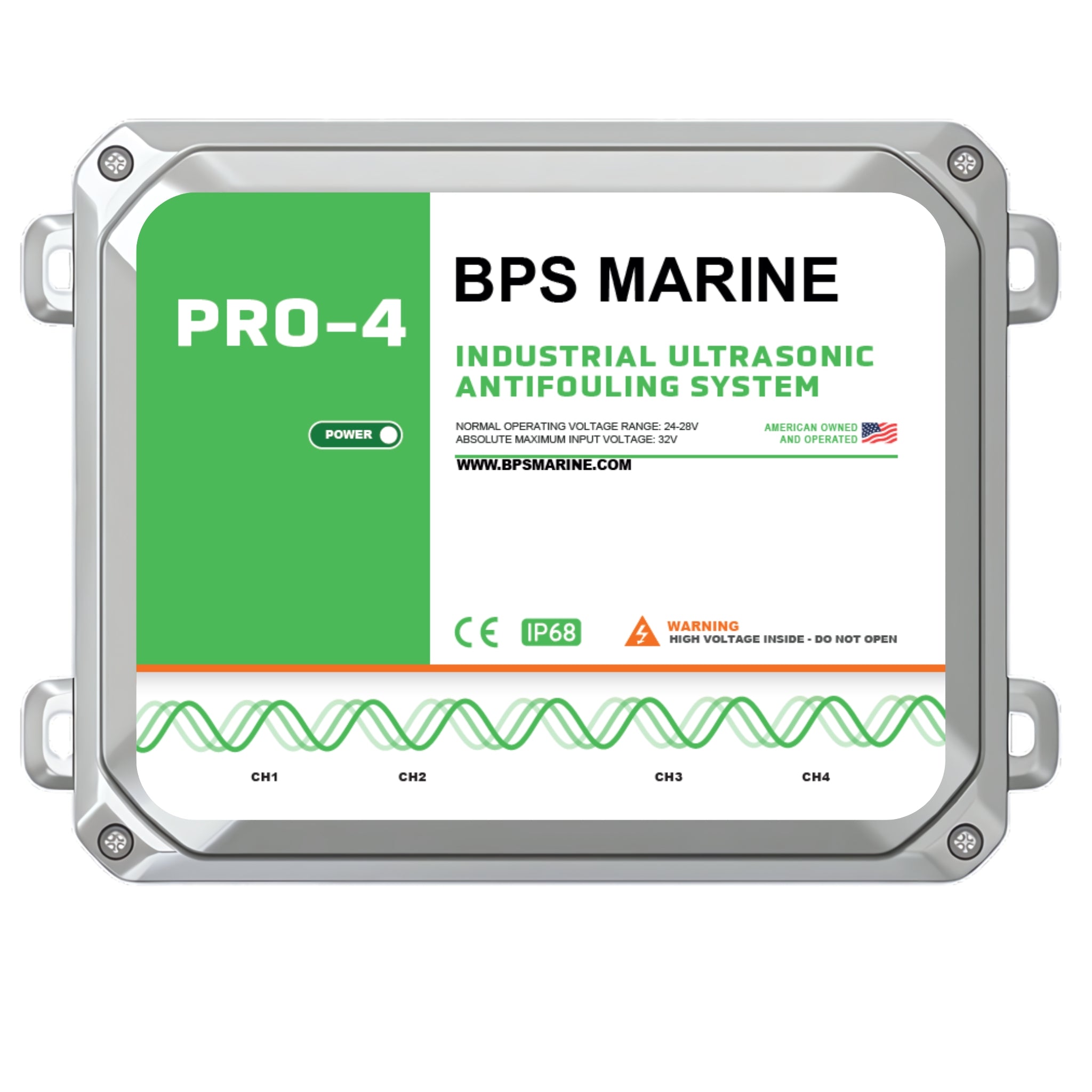 PRO-4 24V Ultraschall-Antifouling-System